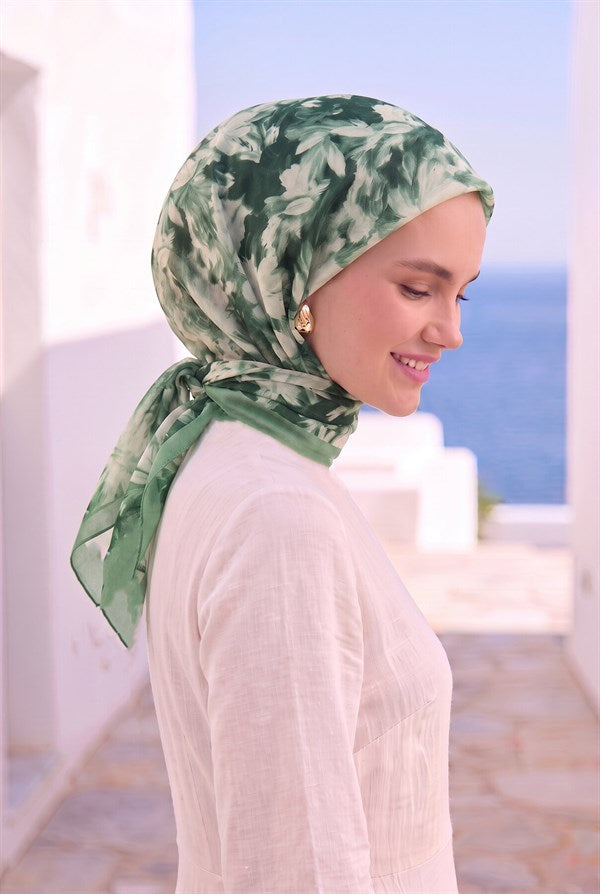 Floral Scarf Series Mint