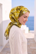 Floral Scarf Series Yellow