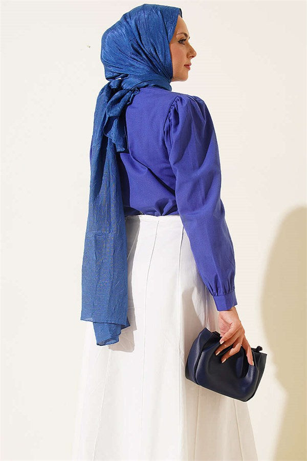 Chimali Waist Zipper Skirt, Ecru