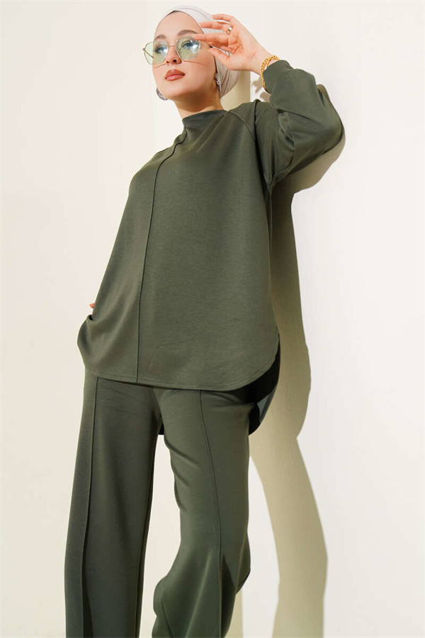 Chimali Oval Loisha 2 Piece Set Khaki