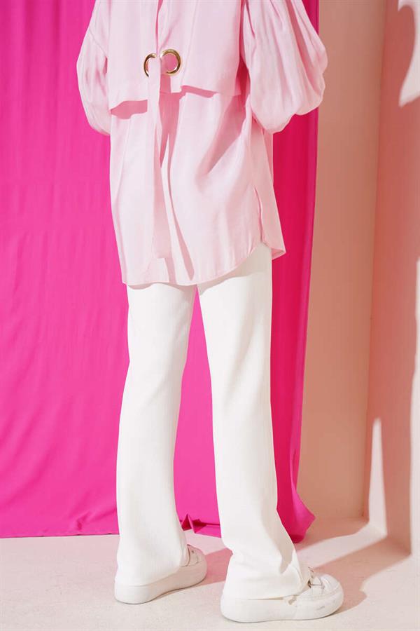 Chimali Palazzo Pants White