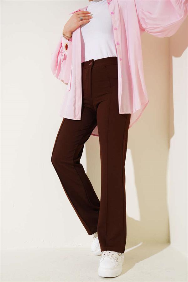 Chimali Palazzo Pants, Coffee