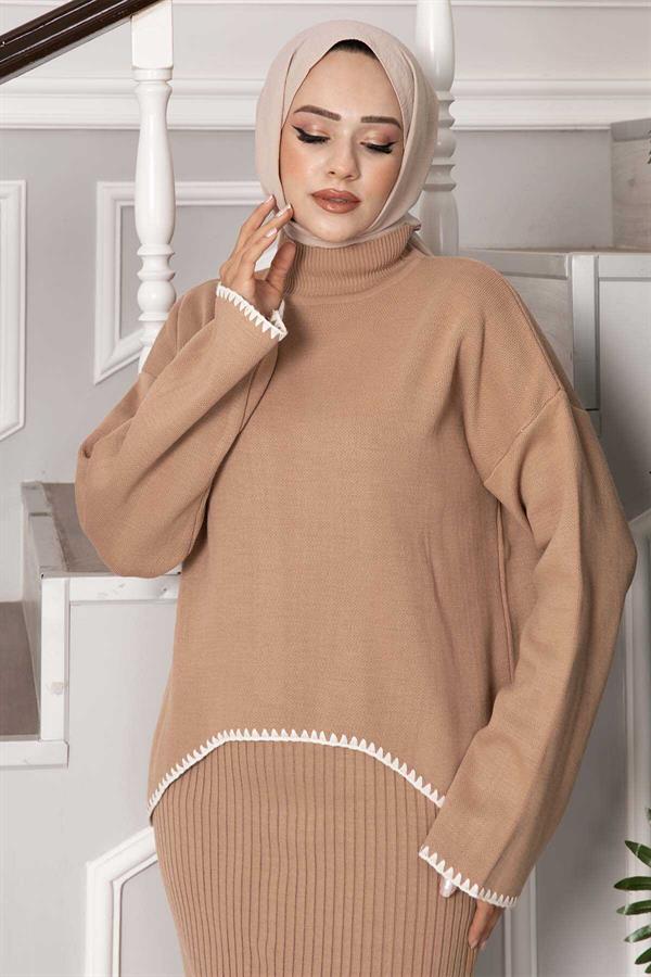 Shepherd Stitched Crop Dress TEN