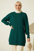 Drop Pattern Soft Knitwear Sweater Nefti