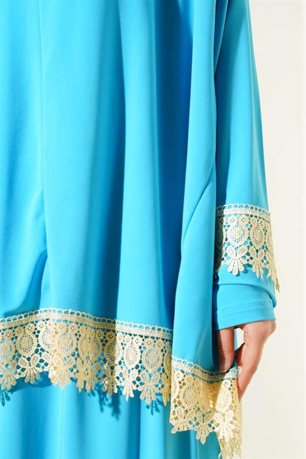 Lace Prayer Set Turquoise