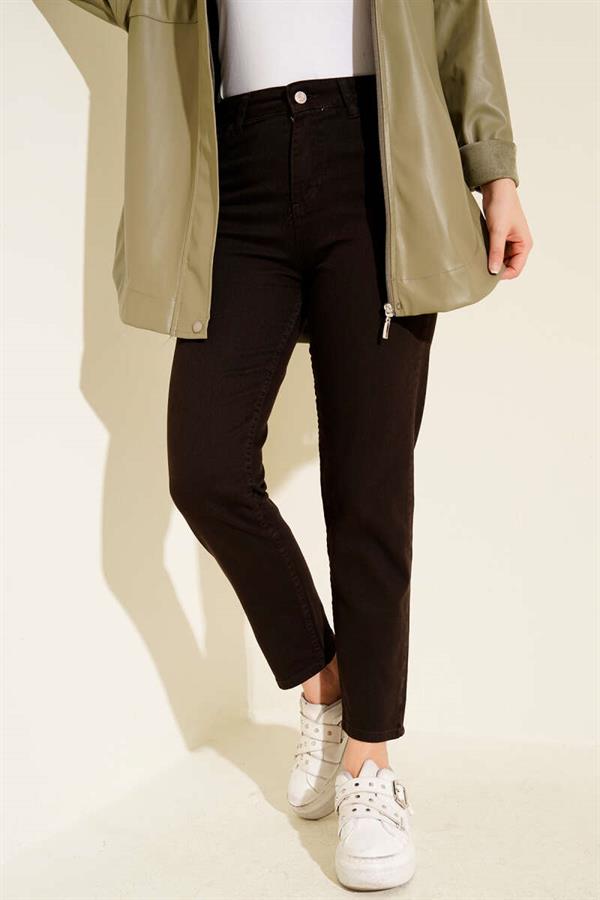 Skinny Leg Brown Trousers