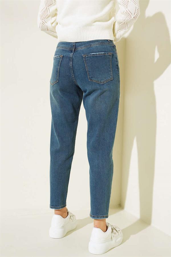 Skinny Blue Trousers