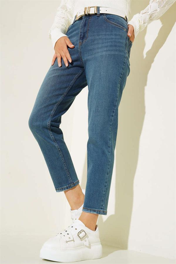 Skinny Blue Trousers