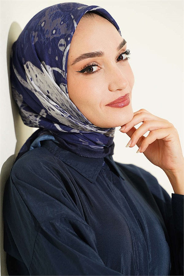 Patterned Moon Bamboo Crash Scarf Parliament