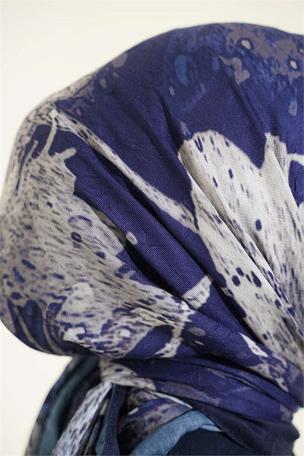 Patterned Moon Bamboo Crash Scarf Parliament