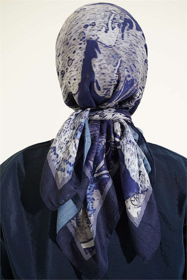 Patterned Moon Bamboo Crash Scarf Parliament