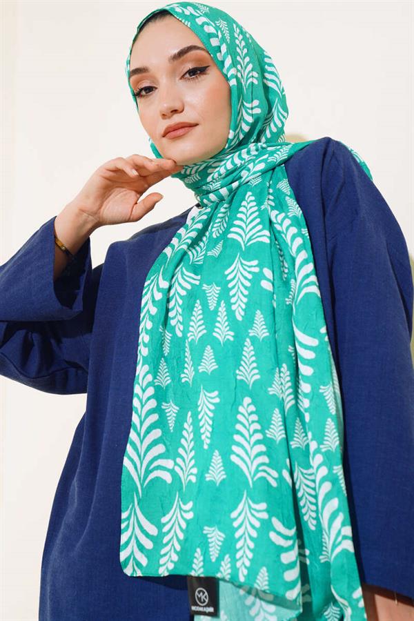 Patterned Bamboo Shawl Benetton