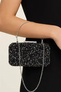 Rectangular Stone Handle Evening Bag Assortment