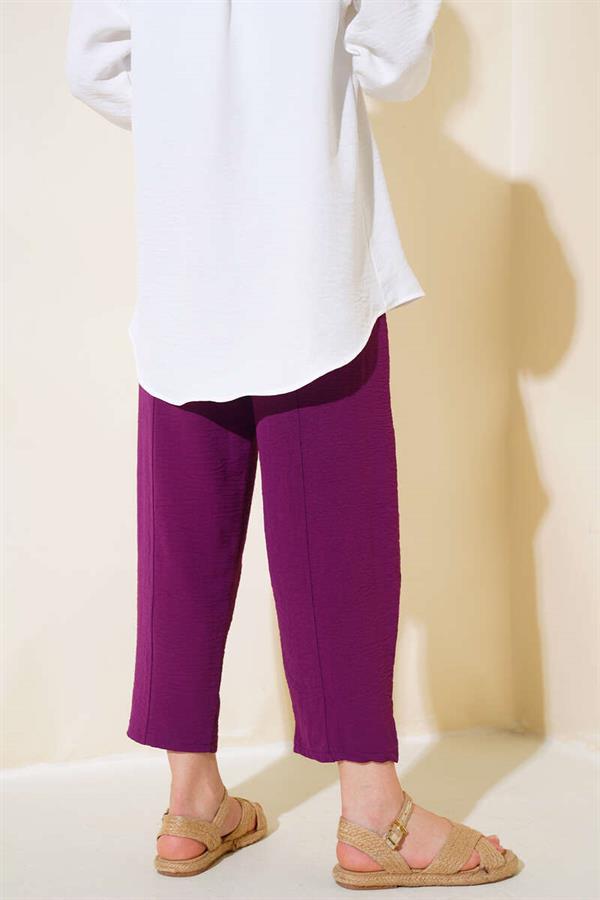  Stitched Aerobin Trousers Purple
