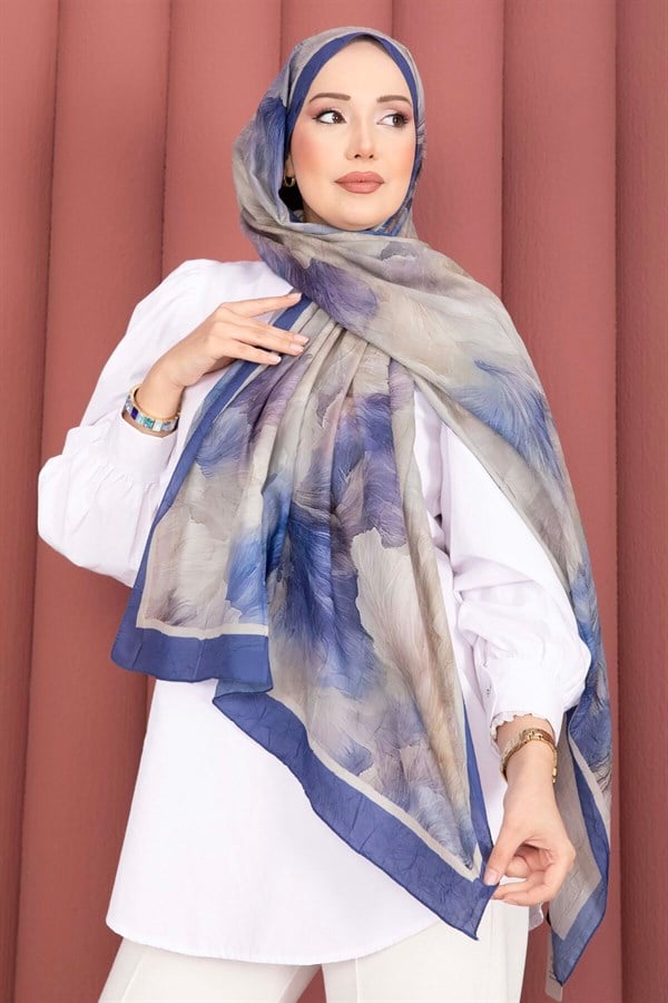 Elsa Floral Scarf Series Potted Plant