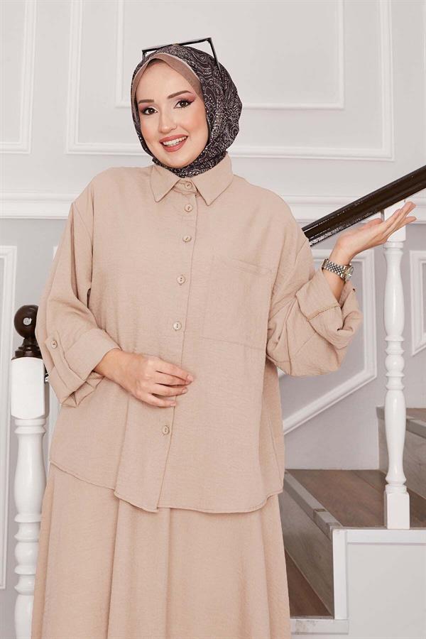 Mink Skirted 2 Piece Set