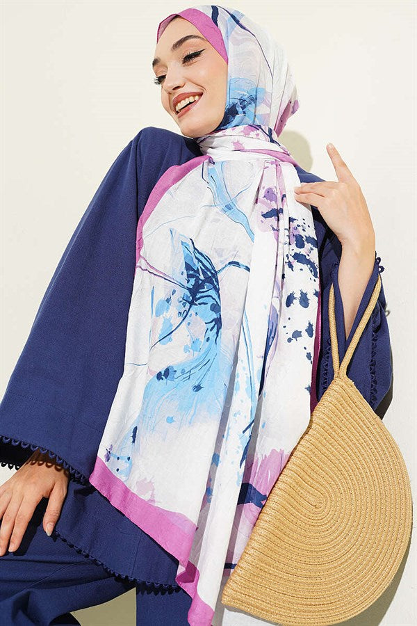 Brushstroke Bamboo Scarf Galibarda