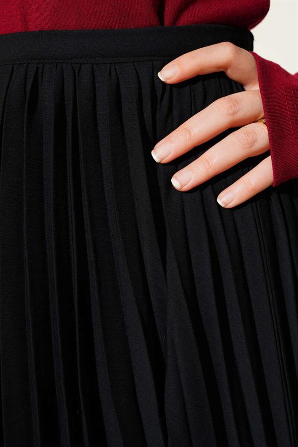 Ruffle Tulle Skirt Black