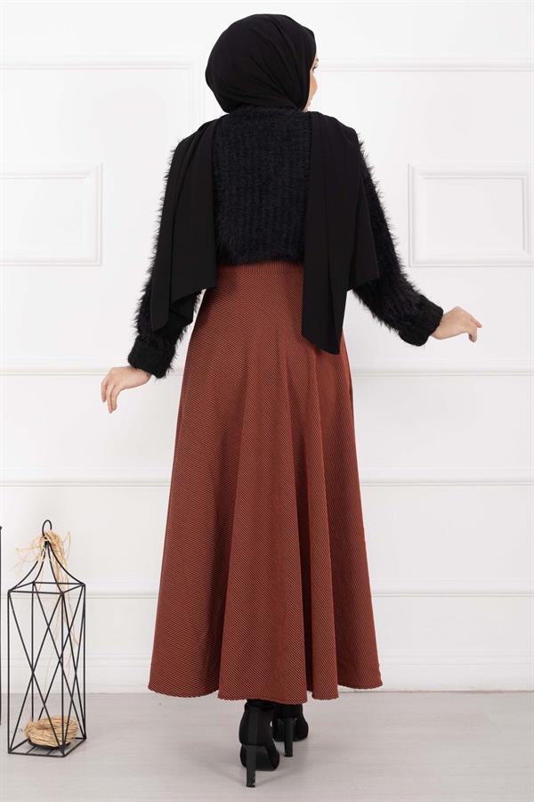 Ribbed Mevlana Skirt Tile
