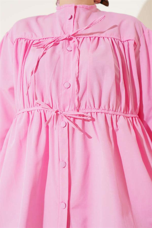 Pink Bow-Tie Shirt