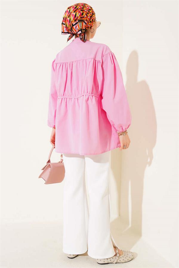 Pink Bow-Tie Shirt