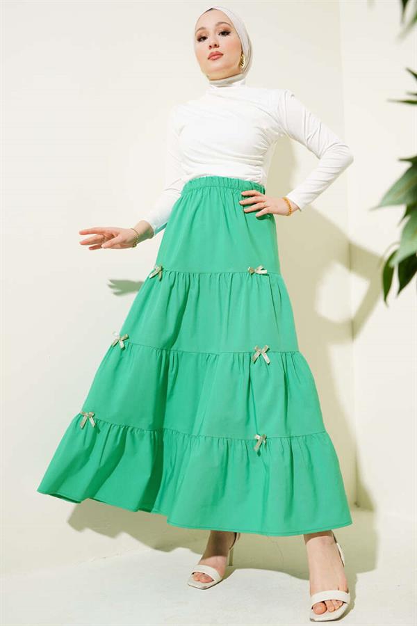 Bow Gypsy Skirt Benetton