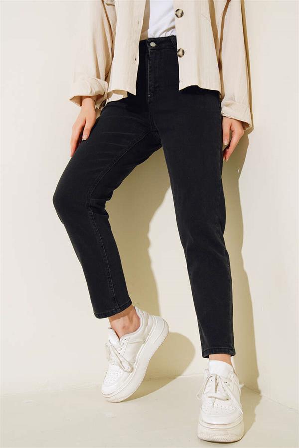 Wide Leg Jeans Anthracite