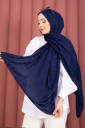 Geometric Pattern Jacquard Shawl Series Saks
