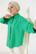 Hidden Button Basic Shirt Benetton