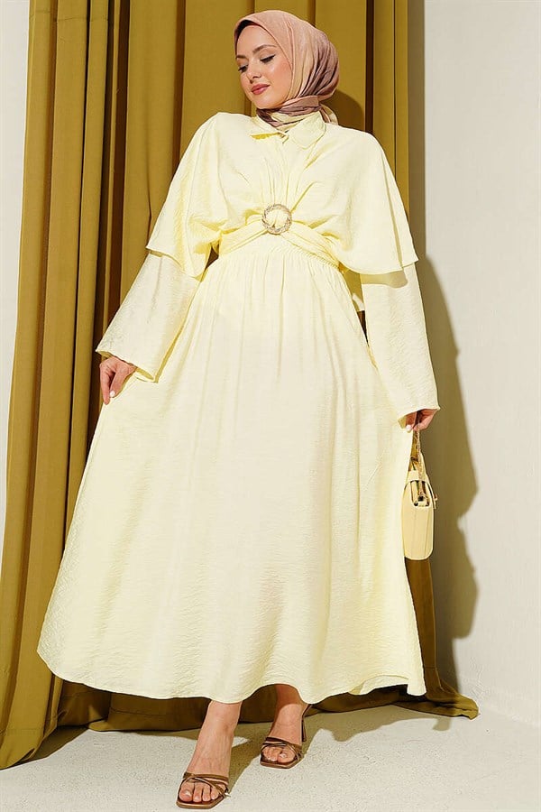 Gold Buckle 3 Piece Set in Yellow