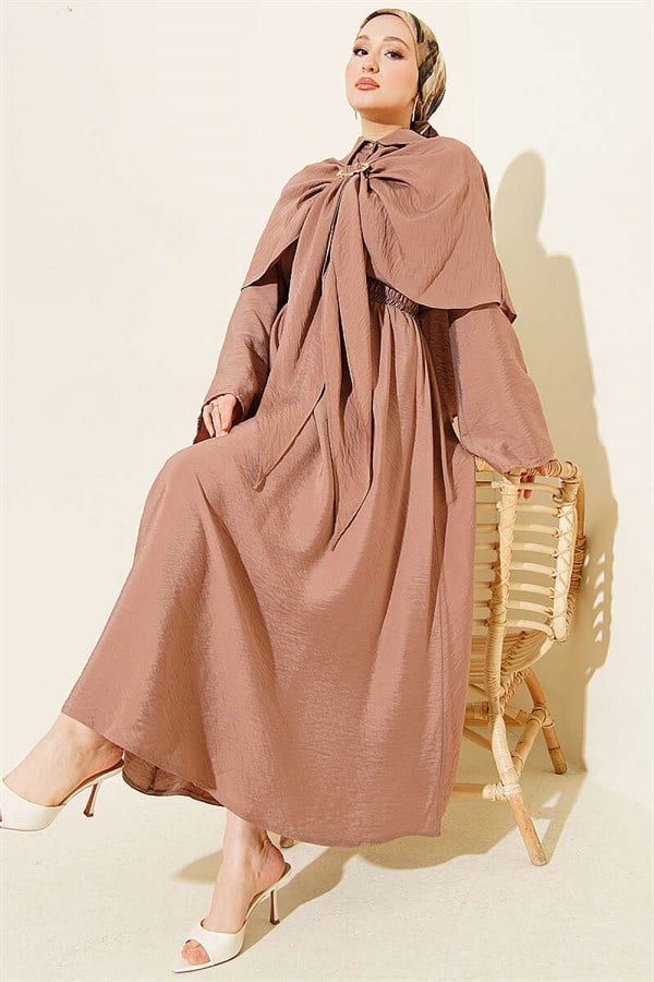 Gold Buckle 3 Piece Set in Mink