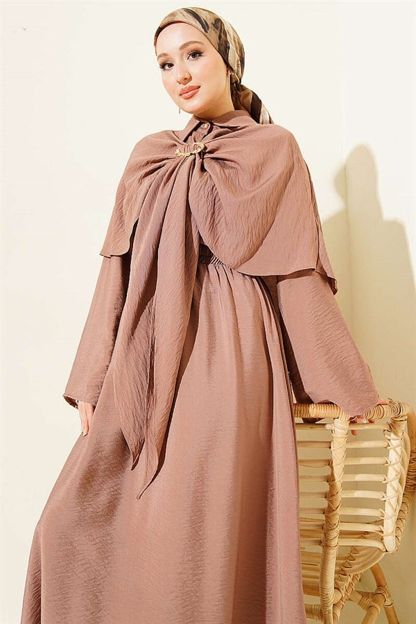 Gold Buckle 3 Piece Set in Mink