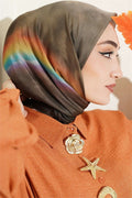 Hologram Patterned Scarf Assortment 12