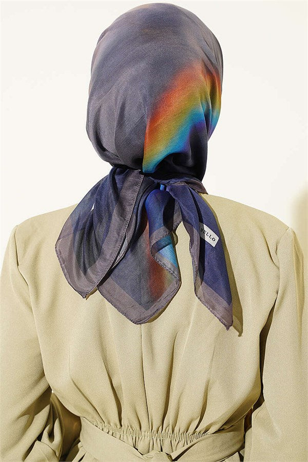 Hologram Patterned Scarf Assortment 8