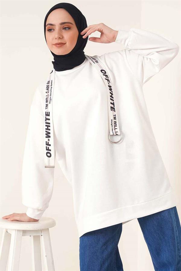 Two Thread Plain Tunic White