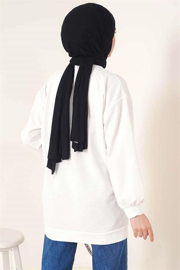 Two Thread Plain Tunic White