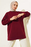Two Thread Plain Tunic Claret Red