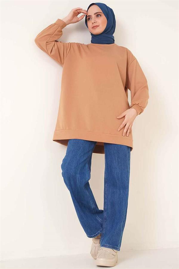 Two Thread Plain Tunic Latte