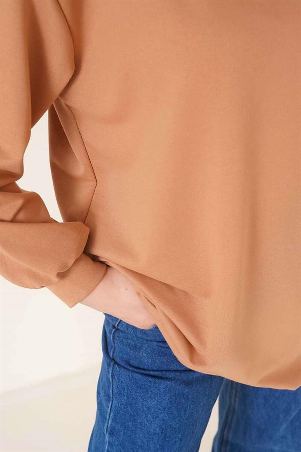 Two Thread Plain Tunic Latte