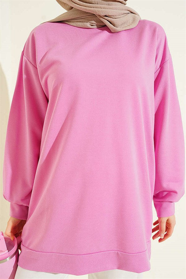 Two-Thread Plain Tunic Persian Rose