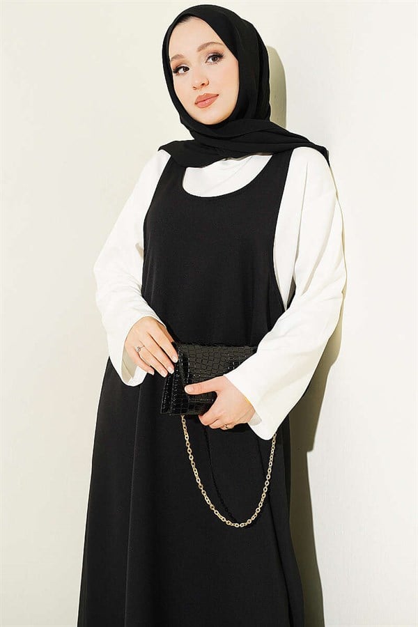 Sleveless 2 Piece Set, Black