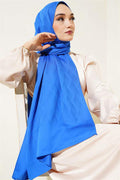 Illusion Pattern Jacquard Shawl Saxe -46