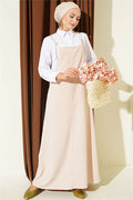Strappy Sleeveless Dress, Beige