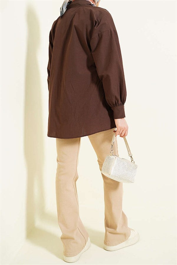 Spanish Button-Down Jeans, Beige