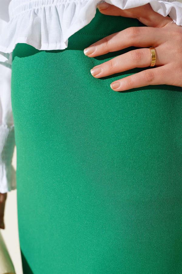 Pencil Skirt Green