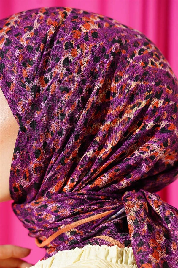 Assorted Leopard Print Scarf Set of 10