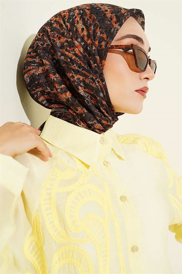 Assorted Leopard Print Scarf Set of 5