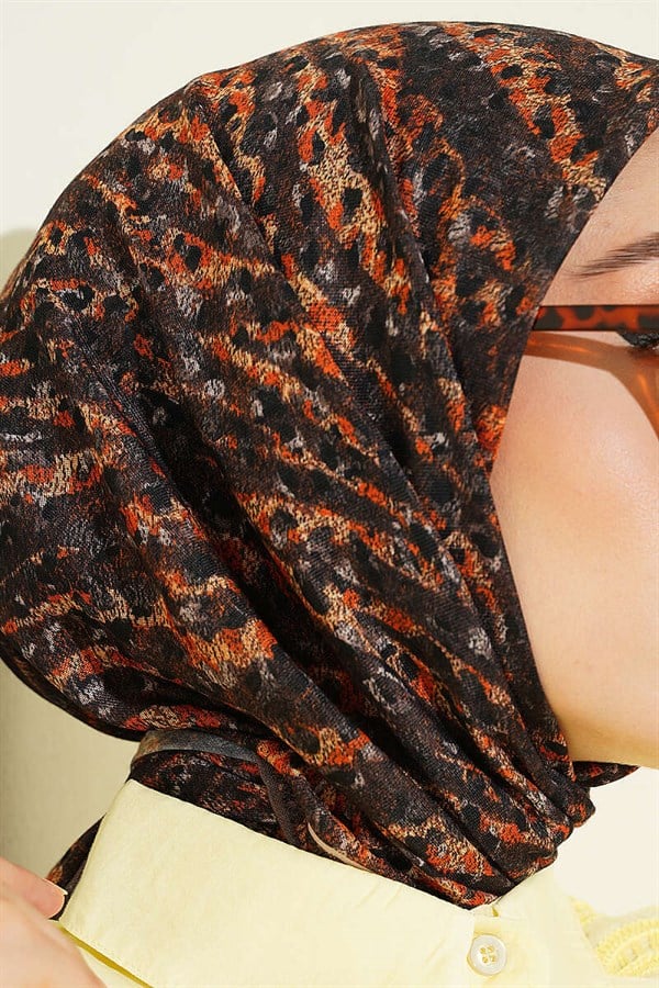 Assorted Leopard Print Scarf Set of 5