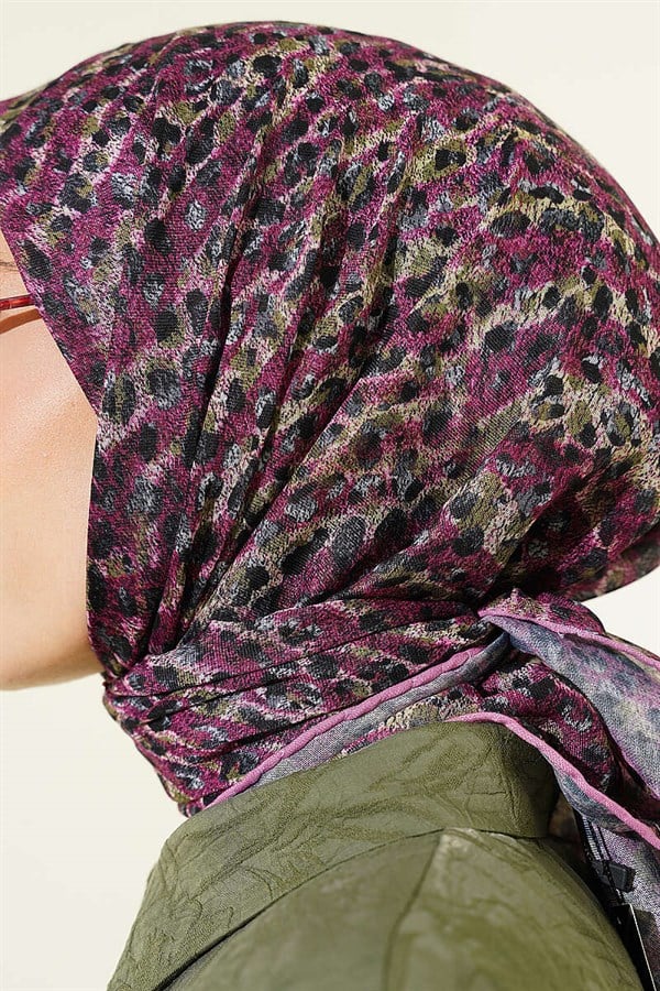 Assorted Leopard Print Scarf Set of 8