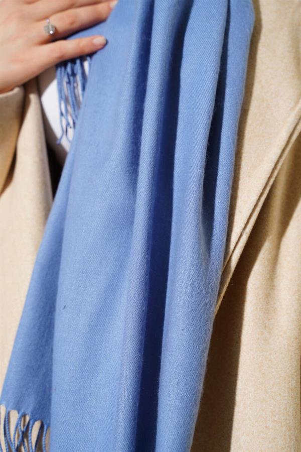 Cashmere Shoulder Shawl Baby Blue